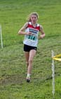 Kate Waugh (Gateshead) winner of the under-15 girls at the Sherman Cup, Hedley Farm, Tanfield,  County Durham.